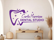 Load image into Gallery viewer, Dental Care Wall Decal Teeth Wall Decal Teeth Wall Sticker Dental Wall Decal Dental Wall Art Window Wall Sticker Dentist Office Decor 1181RS