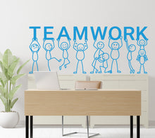 Load image into Gallery viewer, Teamwork wall decal Office wall decal Office wall decor Entrepreneur Gift Wall decal, Wall stickers, Wall decor, Wall Art 1186RS