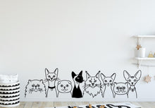 Load image into Gallery viewer, Cat wall decals, Grooming wall decor, Vetirinary decals, Pet lover gift, Pet shop dog house wall vinyl decal, Pet wall vinyl decal 440DE