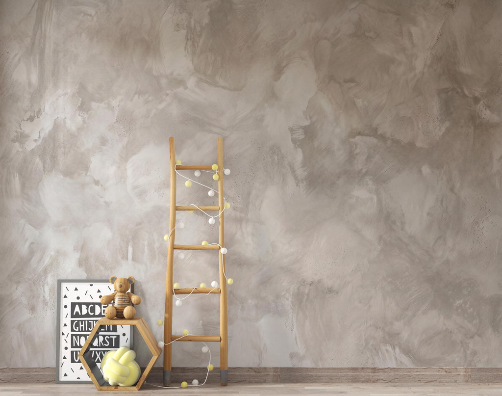 Neutral Abstract Wallpaper | Beige Textured Wall Mural | Modern Plaster Effect Wallpaper | Minimalist Luxury Wall Decor for Living Room