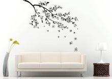 Load image into Gallery viewer, Sakura Japanese Tree Flower Branch Asian Nature Floral Decoration Wall Decal Vinyl Sticker Mural Room Decor L1127