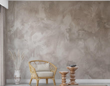 Load image into Gallery viewer, Neutral Abstract Wallpaper | Beige Textured Wall Mural | Modern Plaster Effect Wallpaper | Minimalist Luxury Wall Decor for Living Room