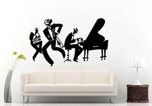Load image into Gallery viewer, Jazz Sax Saxophone Instrument Tool Band Musical Genre Man Funny Band Wall Decal Vinyl Sticker Mural Room Decor L1152