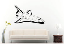 Load image into Gallery viewer, Star Space Craft Ship Spaceship Fighter Galaxy Rocket Satellite Nasa Shuttle Take Off Wall Decal Vinyl Sticker Mural Room Decor L1223