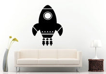 Load image into Gallery viewer, Star Space Ship Spaceship Fighter Galaxy Rocket Wall Decal Vinyl Sticker Mural Room Decor L1217