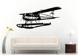 War Air Force Vintage Old Classic Antique Fighter Jet Air Plane Crop Duster Wall Decal Vinyl Sticker Mural Room Decor L1263