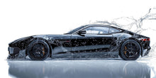 Load image into Gallery viewer, Car Detailing Wall Decal, Luxury Sports Car Wall Art, Auto Detailing Shop Decor, Car Wash Garage Decal, Automotive Business Decor