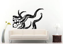 Load image into Gallery viewer, Octopus Climbing Tentacles Sea Ocean Water Fish Animal Creature Wall Decal Vinyl Sticker Mural Room Decor L1310