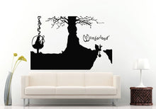 Load image into Gallery viewer, Adventures In Wonderland Fantasy Magic Wall Decal Vinyl Sticker Mural Room Decor L1318