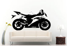 Load image into Gallery viewer, Sport Racing Moto Bike Motorcycle Crotch Rocket Wall Decal Vinyl Sticker Mural Room Decor L1327