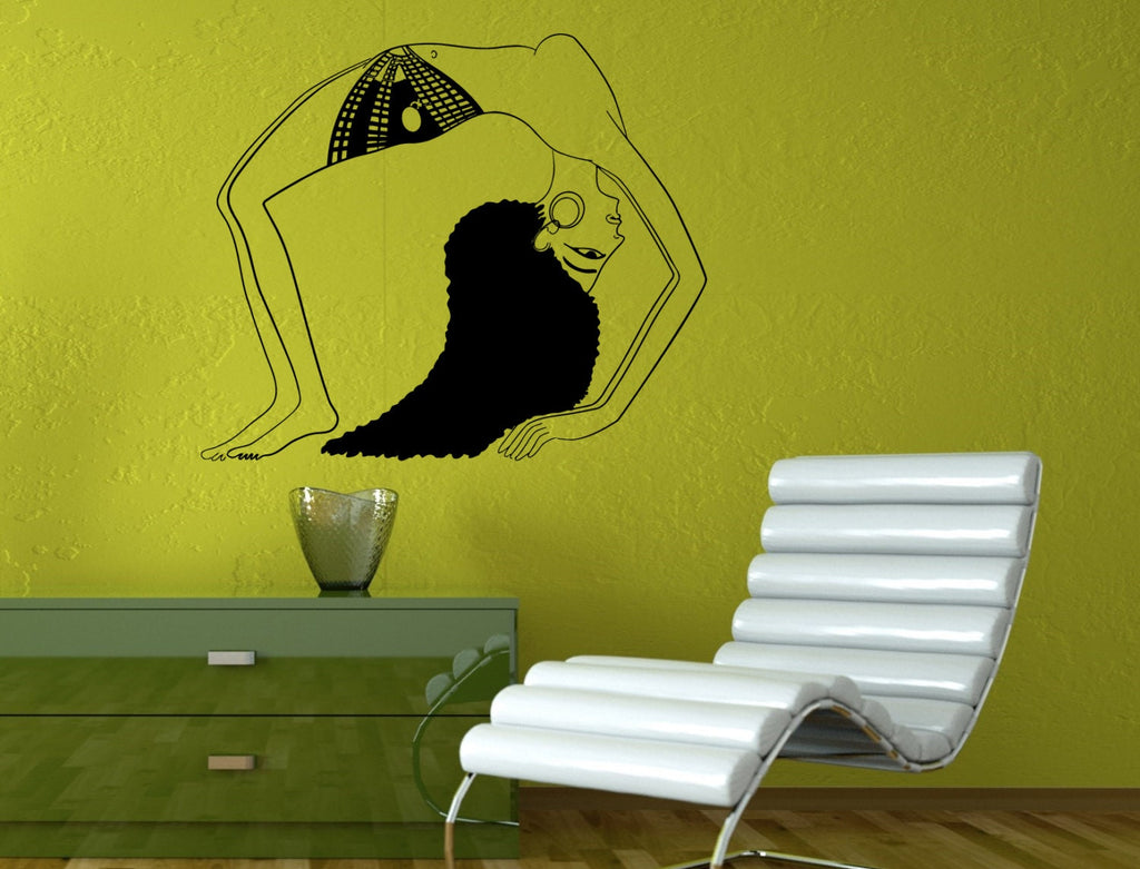 Egyptian Dancer Of Ancient Egypt Mythology Gods Wall Decal Vinyl Sticker Mural Room Decor L1342