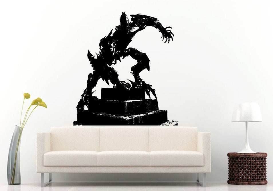 Robot Movie Hero Anime Action Vinyl Peal And Stick Removable Sticker Decal L1360