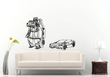 Load image into Gallery viewer, Robot Movie Hero Anime Action Vinyl Peal And Stick Removable Sticker Decal L1364