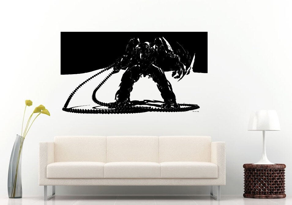 Robot Movie Hero Anime Action Vinyl Peal And Stick Removable Sticker Decal L1356