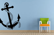 Load image into Gallery viewer, Sailors Ocean Sea Boat Ship Anchor Rope Navy Seal Wall Or Car Vinyl Peal And Stick Removable Sticker Decal L1406
