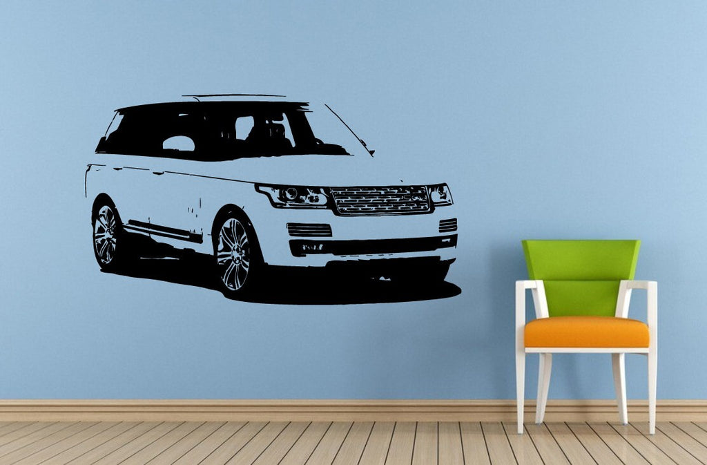 Sports Utility Vehicle Suv Truck Auto Car Window Wall Or Car Vinyl Peal And Stick Removable Sticker Decal L1423