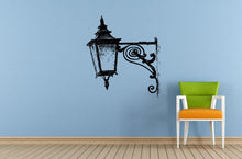 Load image into Gallery viewer, City Town Street Park Lamp Post Old Antique Vintage Window Or Wall Or Car Vinyl Peal And Stick Removable Sticker Decal L1468
