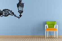 Load image into Gallery viewer, City Town Street Park Lamp Post Old Antique Vintage Window Or Wall Or Car Vinyl Peal And Stick Removable Sticker Decal L1473