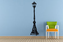 Load image into Gallery viewer, City Town Street Park Lamp Post Old Antique Vintage Window Or Wall Or Car Vinyl Peal And Stick Removable Sticker Decal L1467