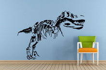 Load image into Gallery viewer, Dinosaur Dino Ancient Reptile Animal T-Rex Skeleton Predator Window Or Wall Or Car Vinyl Peal And Stick Removable Sticker Decal L1500