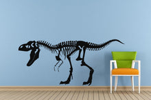Load image into Gallery viewer, Dinosaur Ancient Reptile Animal Raptor T-Rex Skeleton Predator Window Or Wall Or Car Vinyl Peal And Stick Removable Sticker Decal L1503