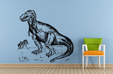 Load image into Gallery viewer, Dinosaur Ancient Animal Predator T-Rex Reptile Window Or Wall Or Car Vinyl Peal And Stick Removable Sticker Decal L1519
