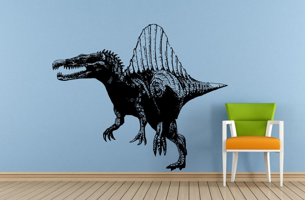 Dinosaur Ancient Animal Predator Reptile Animal Window Or Wall Or Car Vinyl Peal And Stick Removable Sticker Decal L1516
