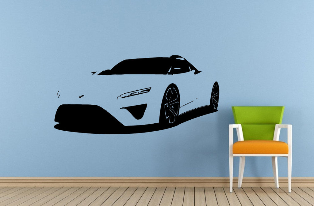 Sports Car Racing Concept Vehicle Wall Decal Vinyl Sticker Mural Room Decor L1526