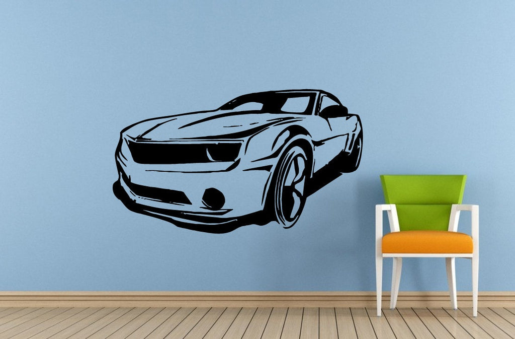 Sports Car Racing Concept Vehicle Wall Decal Vinyl Sticker Mural Room Decor L1529