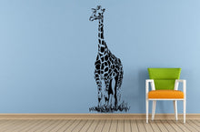 Load image into Gallery viewer, Long Neck Animal Giraffe Safari Savannah Africa Jungle Wall Decal Vinyl Sticker Mural Room Decor L1540