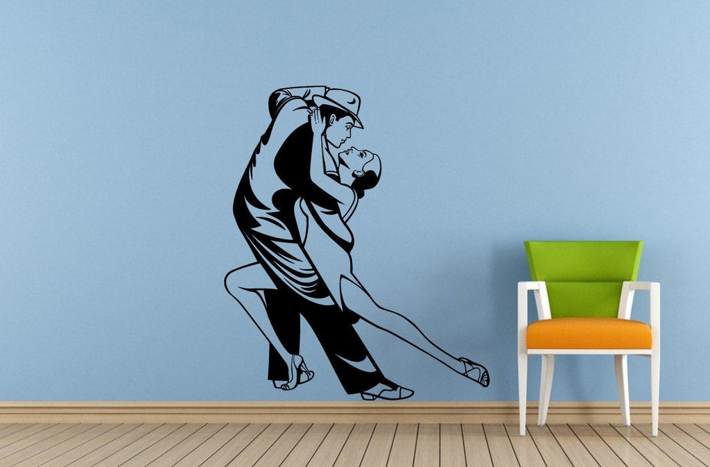 Ballerina Ballet Dancer Dance Dancing Studio Tango Salsa Break Boy Girl Wall Or Car Vinyl Peal And Stick Removable Sticker Decal L1550