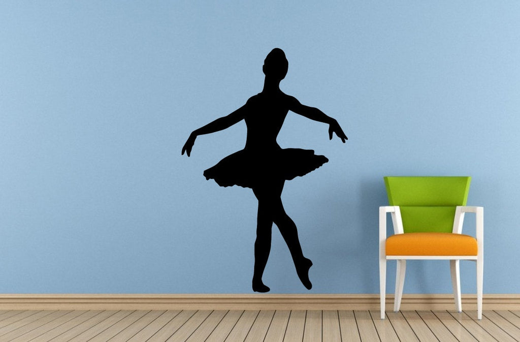 Ballerina Ballet Dancer Dance Dancing Studio Tango Salsa Break Boy Girl Wall Or Car Vinyl Peal And Stick Removable Sticker Decal L1559
