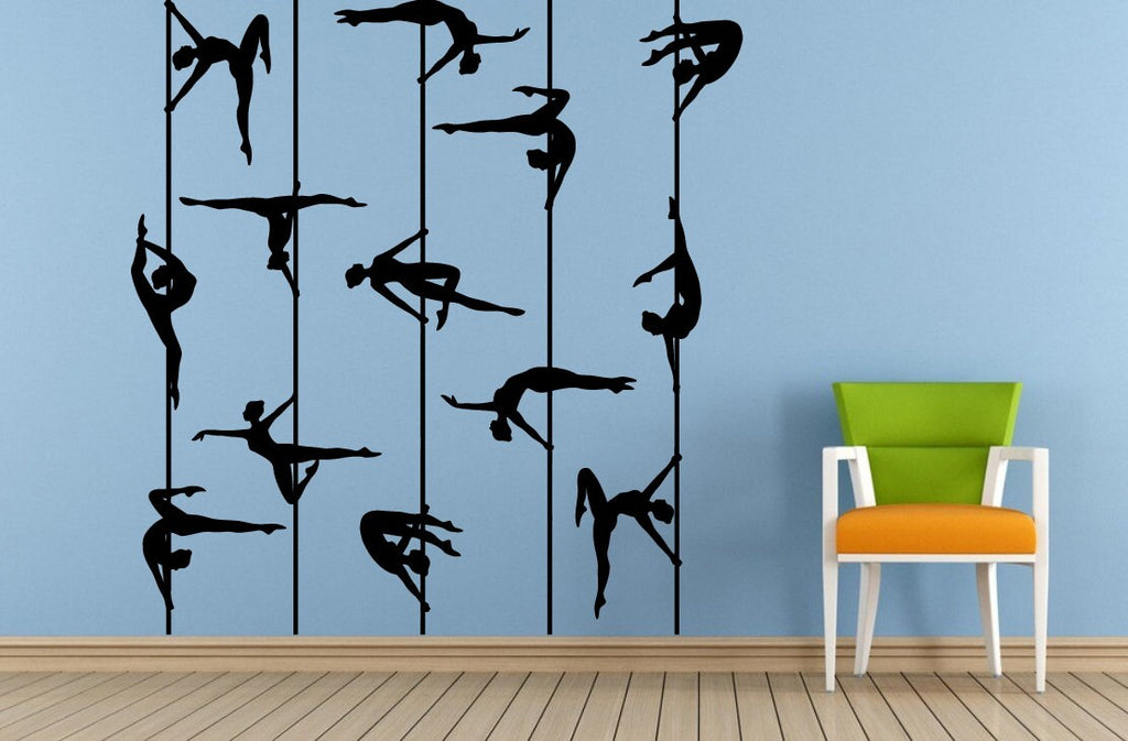 Ballerina Ballet Dancer Dance Dancing Studio Tango Salsa Break Boy Girl Wall Or Car Vinyl Peal And Stick Removable Sticker Decal L1553