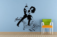 Load image into Gallery viewer, Ballerina Ballet Dancer Dance Dancing Studio Tango Salsa Break Boy Girl Wall Or Car Vinyl Peal And Stick Removable Sticker Decal L1556