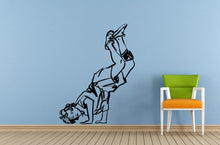 Load image into Gallery viewer, Ballerina Ballet Dancer Dance Dancing Studio Tango Salsa Break Boy Girl Wall Or Car Vinyl Peal And Stick Removable Sticker Decal L1563