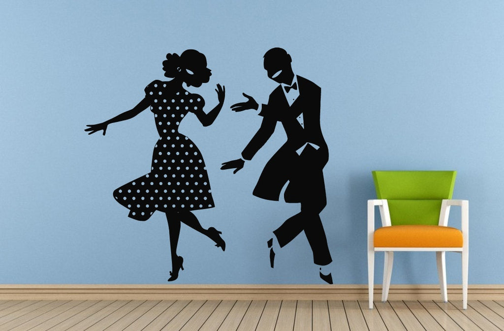 Ballerina Ballet Dancer Dance Dancing Studio Tango Salsa Break Boy Girl Wall Or Car Vinyl Peal And Stick Removable Sticker Decal L1570