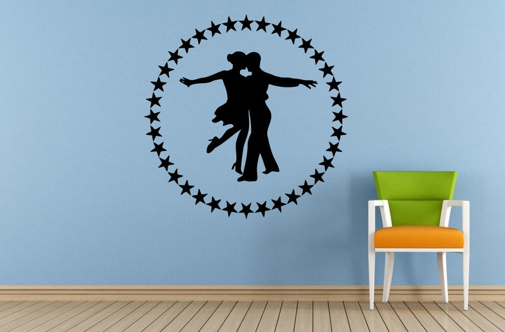 Ballerina Ballet Dancer Dance Dancing Studio Tango Salsa Break Boy Girl Wall Or Car Vinyl Peal And Stick Removable Sticker Decal L1572