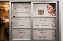 Load image into Gallery viewer, Custom Perforated Window Film | Business Storefront Window Graphic