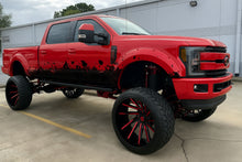 Load image into Gallery viewer, Mud Splash Cybertruck Wrap | Off-Road Utility Vinyl Wrap | Matte Black Dirt Pattern Design | Custom Tesla Cybertruck Wrap Film for Outdoor Adventure nv009