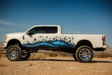 Load image into Gallery viewer, Blue Splash Truck Wrap | Off-Road Vinyl Wrap for Lifted 4x4 Trucks | Wave and Mud Design | Custom Adventure Wrap | Gloss or Matte Outdoor Wrap Film nv011