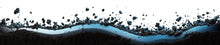 Load image into Gallery viewer, Blue Splash Truck Wrap | Off-Road Vinyl Wrap for Lifted 4x4 Trucks | Wave and Mud Design | Custom Adventure Wrap | Gloss or Matte Outdoor Wrap Film nv011