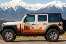 Load image into Gallery viewer, Desert Canyon Jeep Wrap – Southwest Landscape Vinyl Design | Full Side Adventure Vehicle Wrap for Jeep &amp; Off-Road Trucks by Stickalz nv034