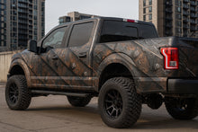 Load image into Gallery viewer, Armored Steel Truck Wrap – Industrial Rusted Metal and Bolt Texture Vinyl | Battle-Ready Full Vehicle Wrap for Off-Road Trucks &amp; Pickups by Stickalz nv040