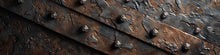 Load image into Gallery viewer, Armored Steel Truck Wrap – Industrial Rusted Metal and Bolt Texture Vinyl | Battle-Ready Full Vehicle Wrap for Off-Road Trucks &amp; Pickups by Stickalz nv040
