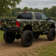 Load image into Gallery viewer, 3D Camo Military Truck Wrap | Full Vehicle Vinyl Wrap for Lifted Pickup, Jeep, SUV | Tactical Camouflage Car Wrap for Outdoor, Off-Road &amp; Hunting Style