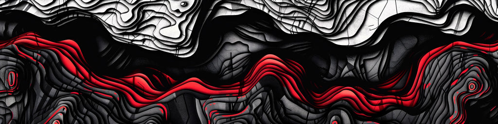 Black Lava Supercar Wrap – 3D Layered Smoke and Red Flow Design | Premium Full Vehicle Vinyl Wrap for Sports Cars, Exotics & Custom Builds by Stickalz nv043