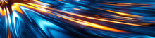 Load image into Gallery viewer, Ocean Flame Supercar Wrap – Blue Metallic Waves &amp; Gold Fire Flow Design | Gloss Vinyl Vehicle Wrap for Exotics, Sports Cars &amp; Custom Builds by Stickalz nv045