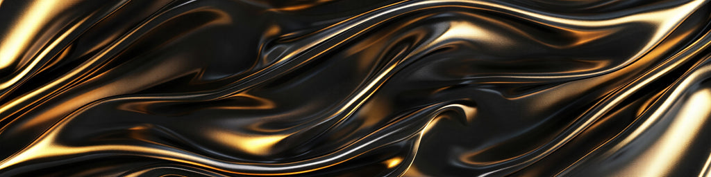 Molten Gold Supercar Wrap – Black & Liquid Gold Metallic Flame Design | Gloss Vinyl Vehicle Wrap for Exotic Cars, Sports Coupes & Custom Builds by Stickalz nv048