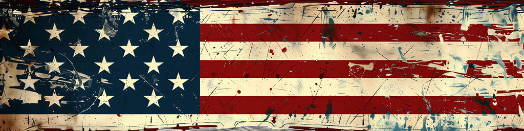 Distressed American Flag Truck Wrap – Patriotic Stars and Stripes Vinyl | Vintage USA Full-Body Pickup Wrap for Off-Road and Show Trucks by Stickalz nv069