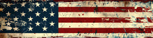 Load image into Gallery viewer, Distressed American Flag Truck Wrap – Patriotic Stars and Stripes Vinyl | Vintage USA Full-Body Pickup Wrap for Off-Road and Show Trucks by Stickalz nv069